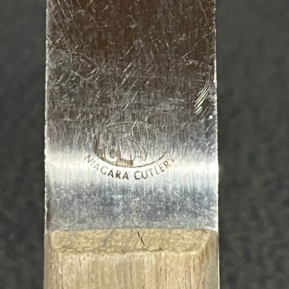 Vintage Niagara Cutlery Meat Fork 1st America‎ Drugs Advertising
